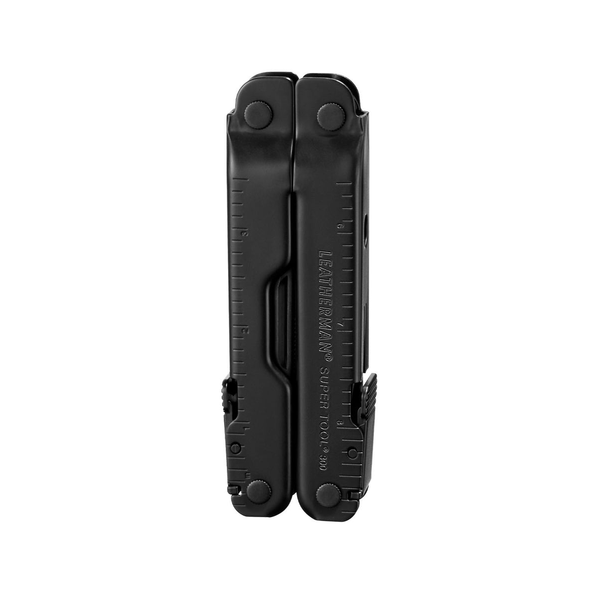 Translation missing: en.black Supertool 300 M closed showing imperial ruler