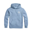 Translation missing: de.Front of the Leatherman blue classic logo pullover hoodie