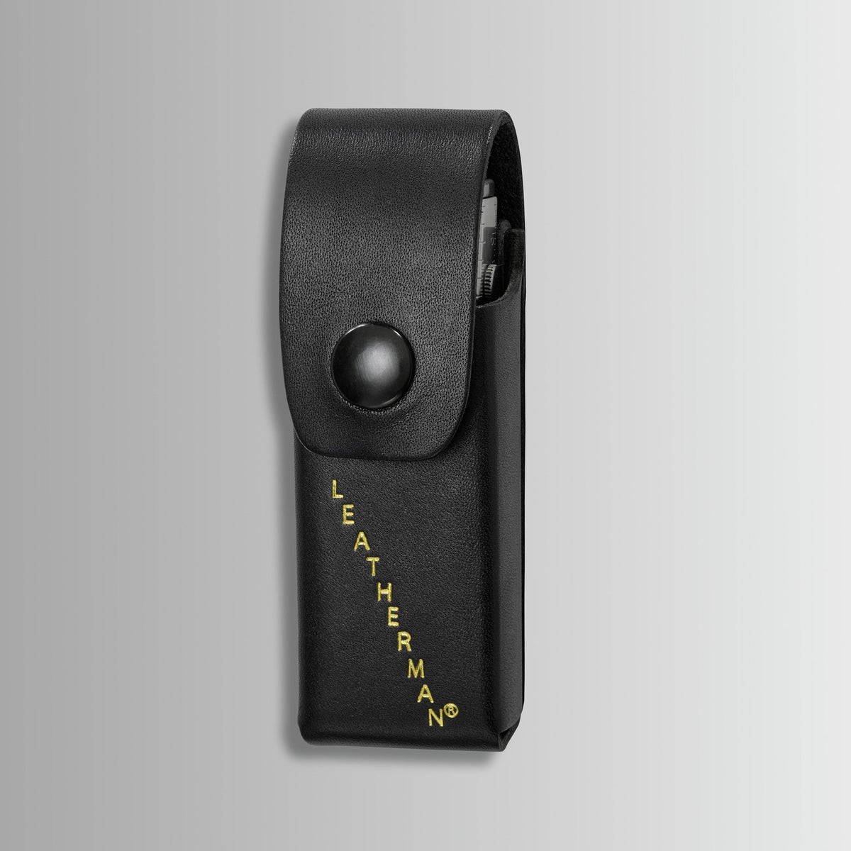 Translation missing: fr.Batch #008: Captain's Crunch multitool in a black Leatherman-branded sheath