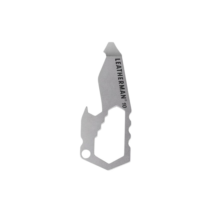 Leatherman 10 displayed on a white background.