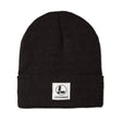 Translation missing: de.front side of leatherman beanie with logo