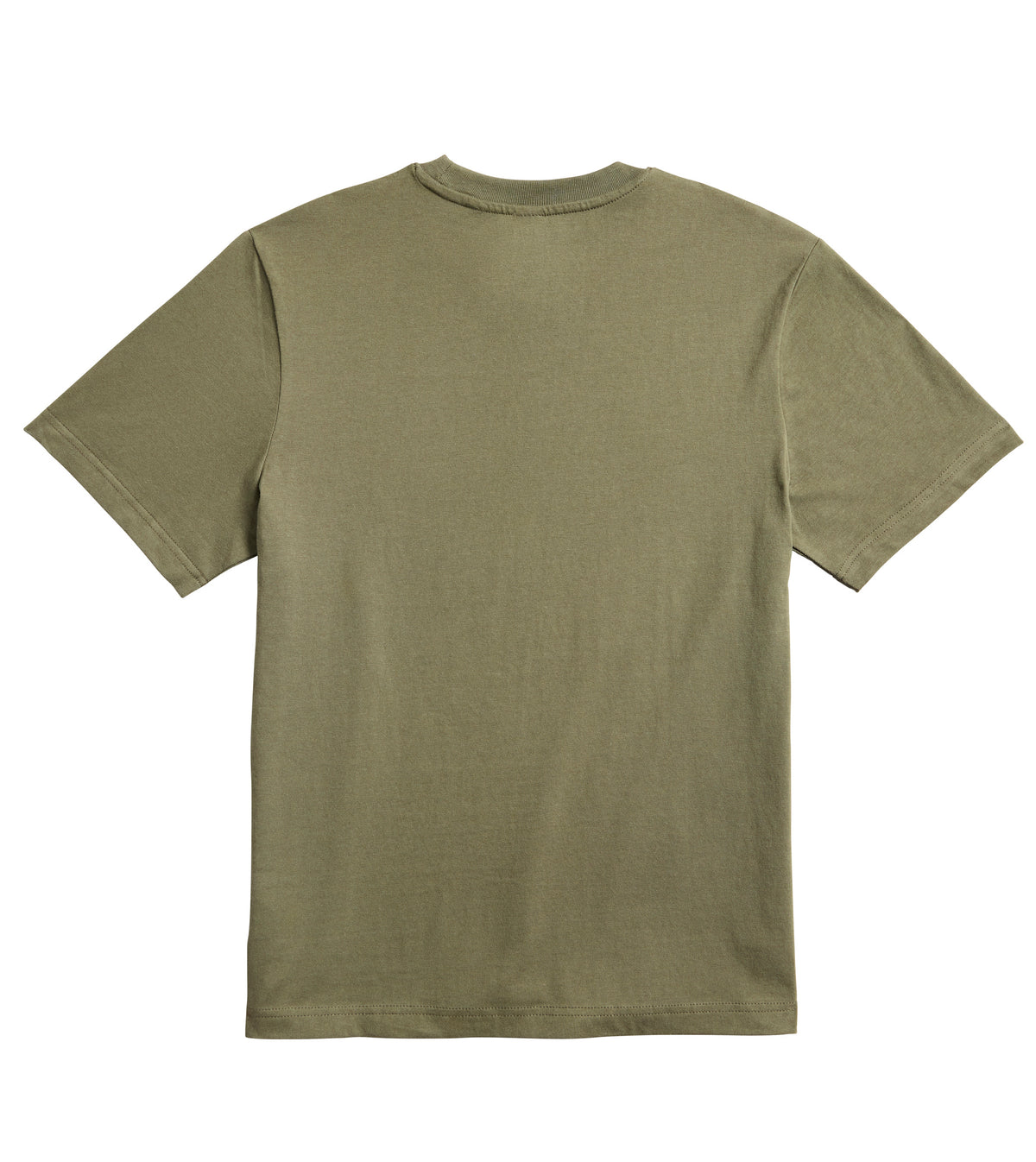 Translation missing: es.Back of an olive green tee
