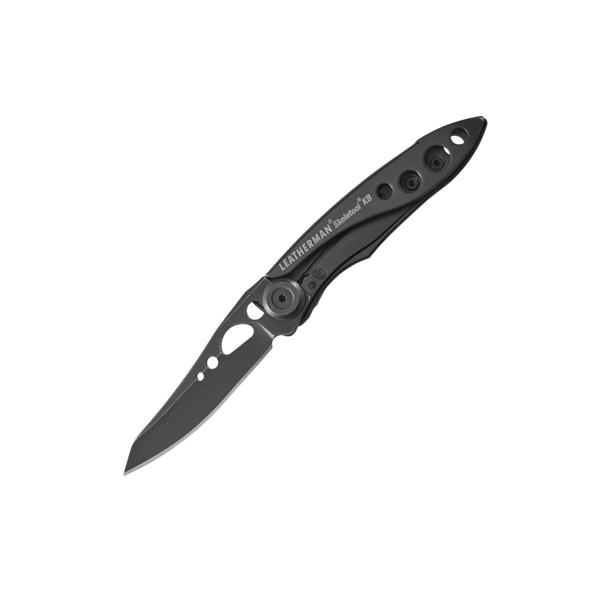 Translation missing: en.Onyx Skeletool KB in an open front position