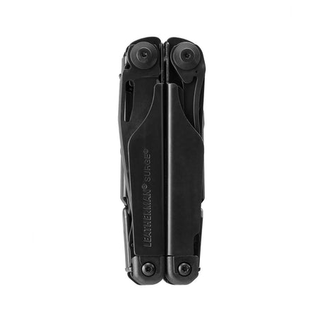 Translation missing: de.Black Leatherman Surge® multi-tool closed showcasing its compact design