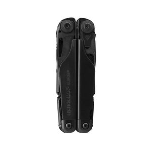 Translation missing: de.Black Leatherman Surge® multi-tool closed showcasing its compact and durable design