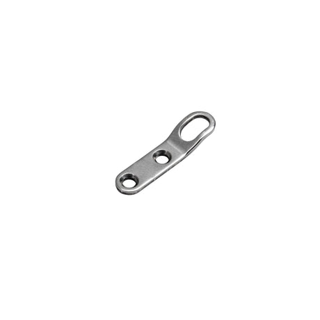 Translation missing: de.Leatherman two-screw lanyard ring made of stainless steel displayed on a white background