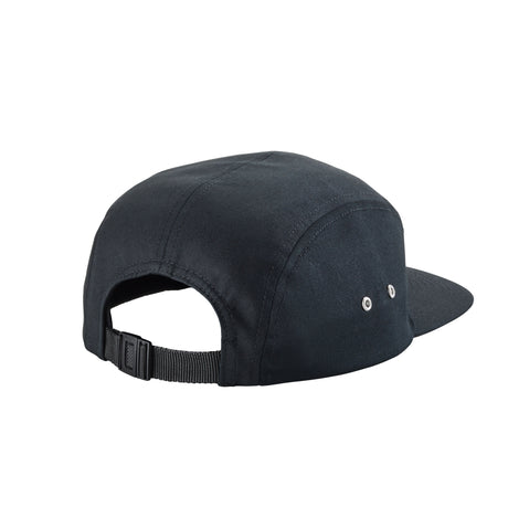 Translation missing: de.Back of the Leatherman vintage 5-panel hat showing off the plastic buckle