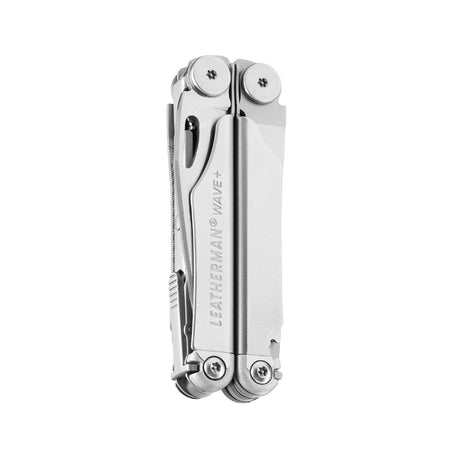 Translation missing: de.Stainless steel Leatherman Wave® Plus multi-tool, compact design, perfect for home repairs and outdoor projects